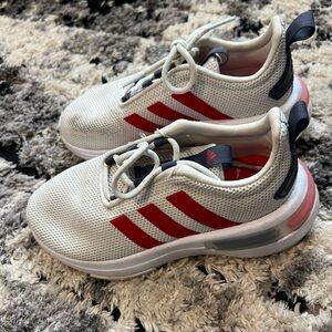 Adidas Kids Sneakers - White and Red